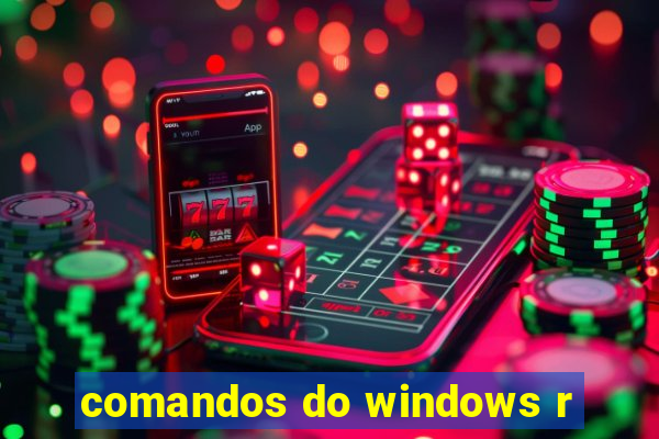 comandos do windows r